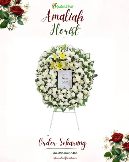 Krans Bunga Duka Wonokarto