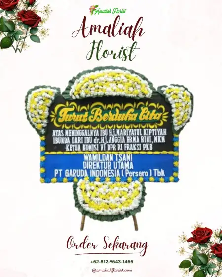 Papan Bunga Duka Wonokarto